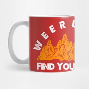 Find Your Wild Red Mug
